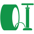 tyre puncture icon